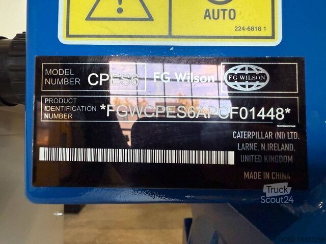 Toplam FG Wilson P850-1 - 850 kVA Open Genset - DPX-16024-O
