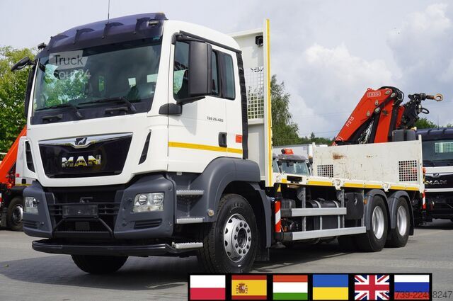 Vinçli platform MAN TGS 26.420 6x4 / Fassi F215A.2.24