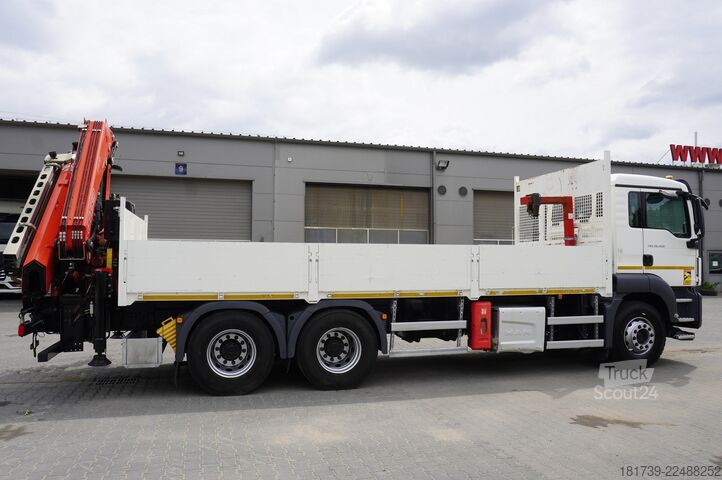 Vinçli platform MAN TGS 26.420 6×4 / Fassi F215A.2.24