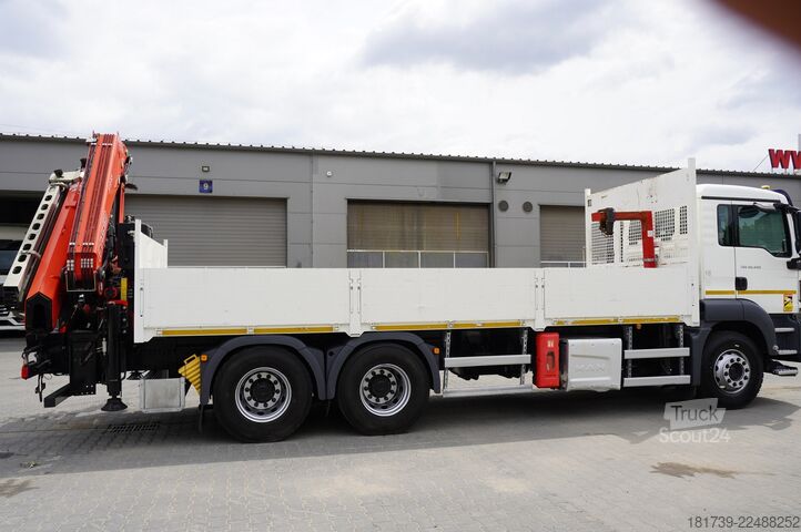 Vinçli platform MAN TGS 26.420 6×4 / Fassi F215A.2.24