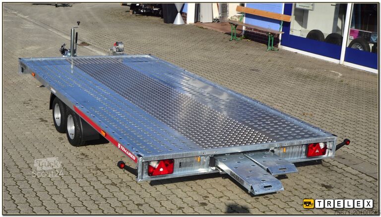 Autotransporter Anhänger TEMA Carkeeper 4521SX - Kipplader VDI2700