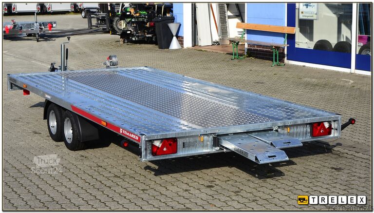 Autotransporter Anhänger TEMA Carkeeper 4521SX - Kipplader VDI2700