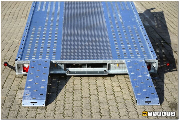 Autotransporter Anhänger TEMA Carkeeper 4521SX - Kipplader VDI2700