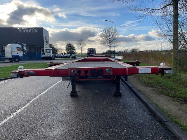 Konténerszállítás Burg BPO 12-27 CCXGX 20/30 FT Chassis / BPW Axles / ...