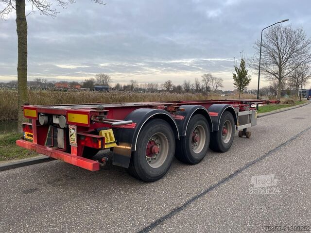 Konténerszállítás Burg BPO 12-27 CCXGX 20/30 FT Chassis / BPW Axles / ...