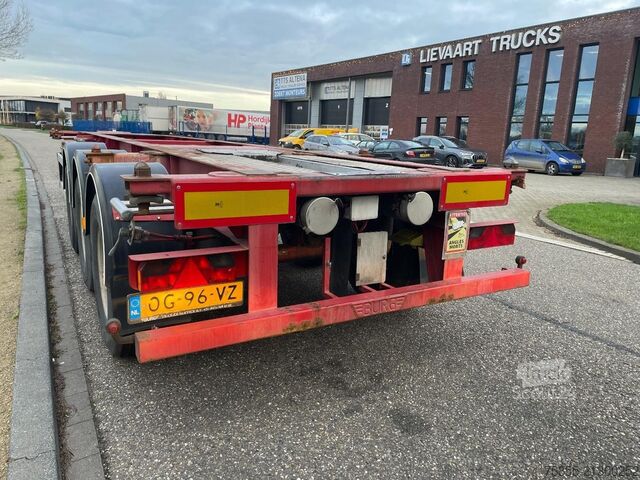 Konténerszállítás Burg BPO 12-27 CCXGX 20/30 FT Chassis / BPW Axles / ...