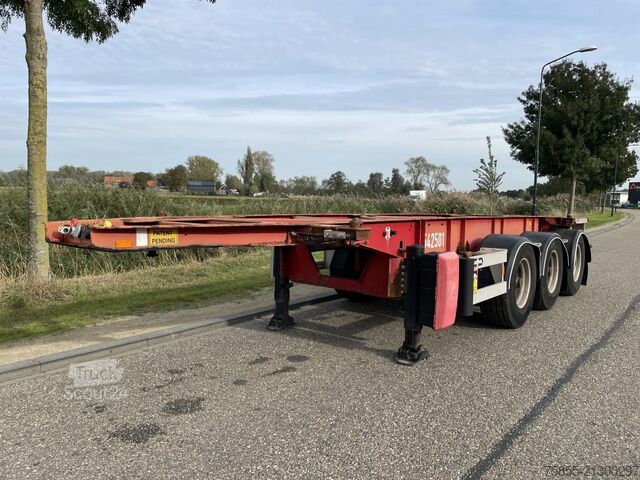 Konteyner taşımacılığı Van Hool Tankcontainerchassis 20 FT Chassis / ADR / BPW ...