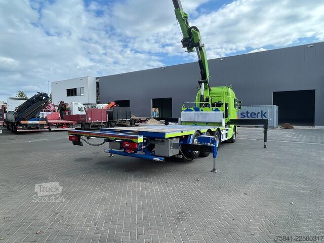 Vinç kamyonu Scania R520 R520 V8 LB 8x4*4HNB Effer 525 / 6S + JIB 6...