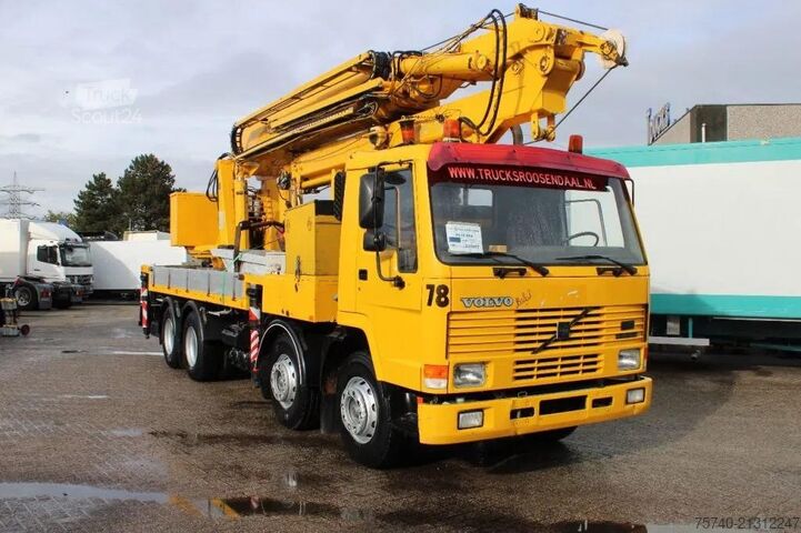 Camião-grua Volvo FL 10 8X4 + GROMACH 34 mtr. + EURO 2