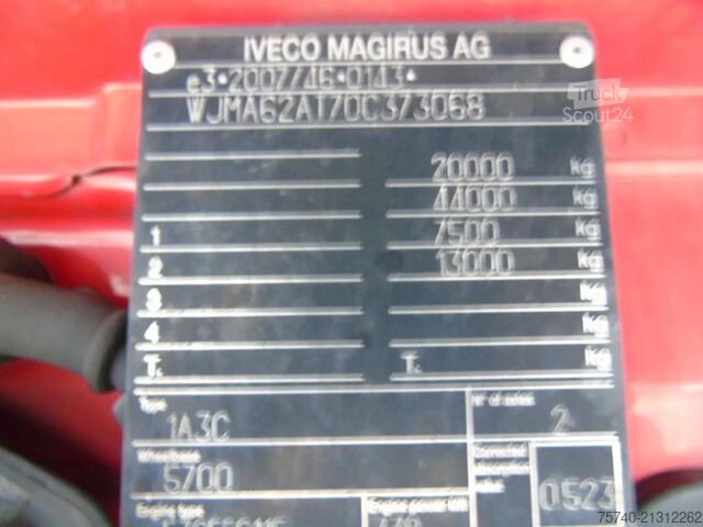 Schiebeplane Iveco Stralis 460 + 6X2 + RETARDER + 2.73H + LIFT + E...