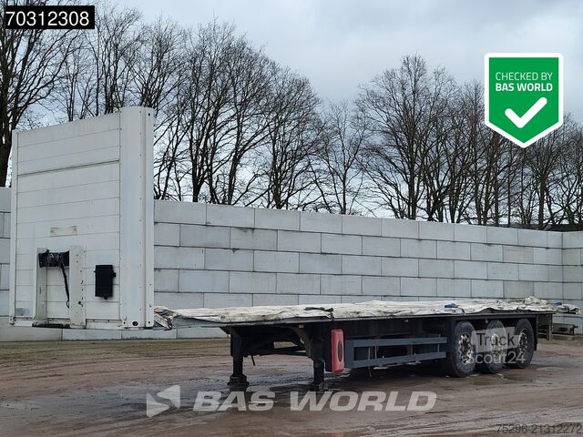 Open laadbak Schmitz SCS24 TUV 08/26 2x Lifting Axle