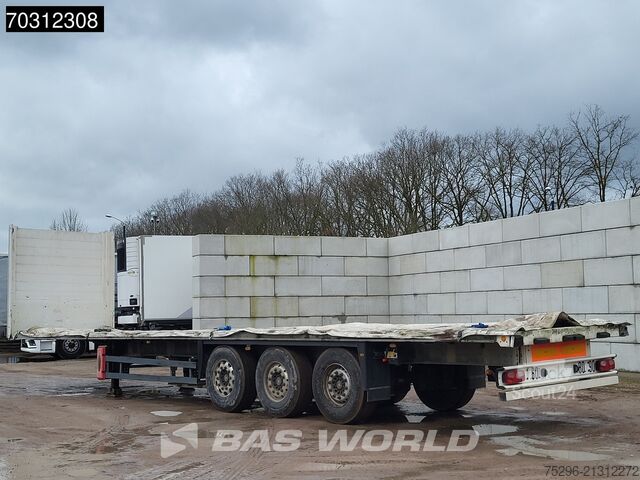 Open laadbak Schmitz SCS24 TUV 08/26 2x Lifting Axle