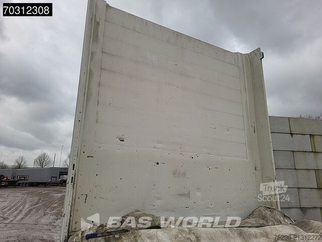 Open laadbak Schmitz SCS24 TUV 08/26 2x Lifting Axle