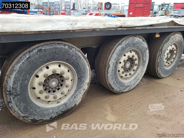 Open laadbak Schmitz SCS24 TUV 08/26 2x Lifting Axle