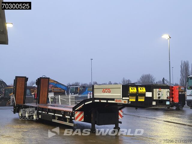 Tieflader GVN LOWBED 3 axles NEW! Lift + Steering Axle Hydrau...