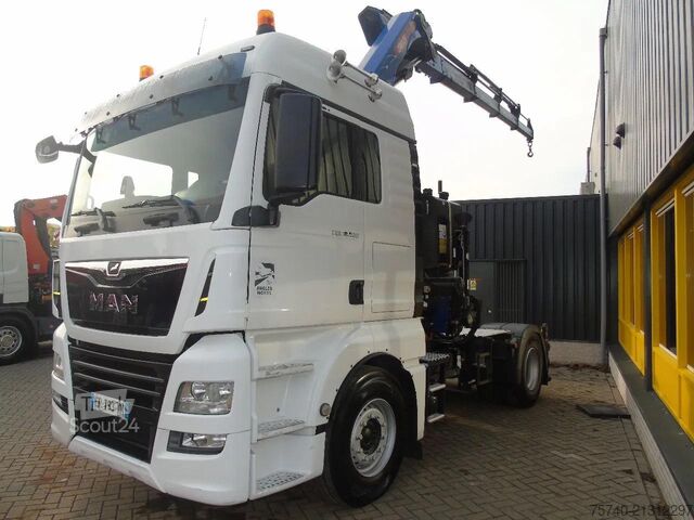 Автокран MAN TGX 18.500 + PM 32TON + 4EXTENSION + EURO 6
