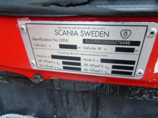 Кабелна система Scania R480 +10X2  + VBG CABLE 30TON