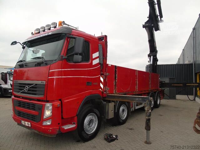 Vinç kamyonu Volvo FH 12.460 + HIAB 700E-6 HI HIPRO + JIB 4X + 8X4...