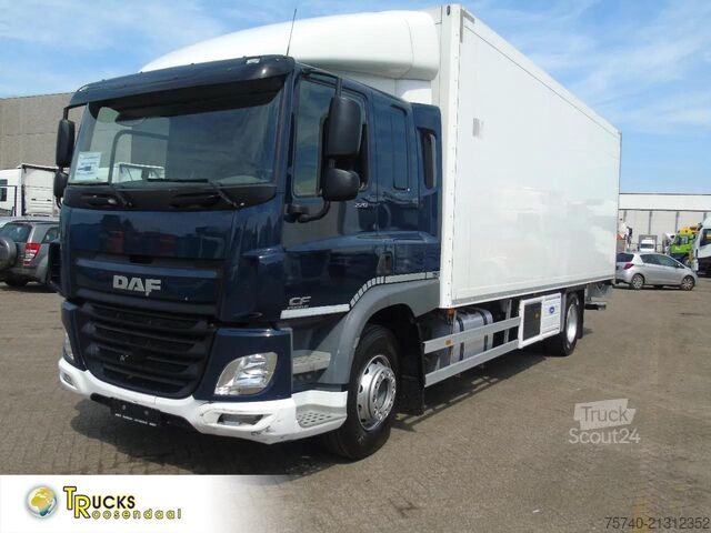 Soğutmalı/dondurulmuş taşıma DAF CF 220 + CARRIER + EURO 6 + LIFT