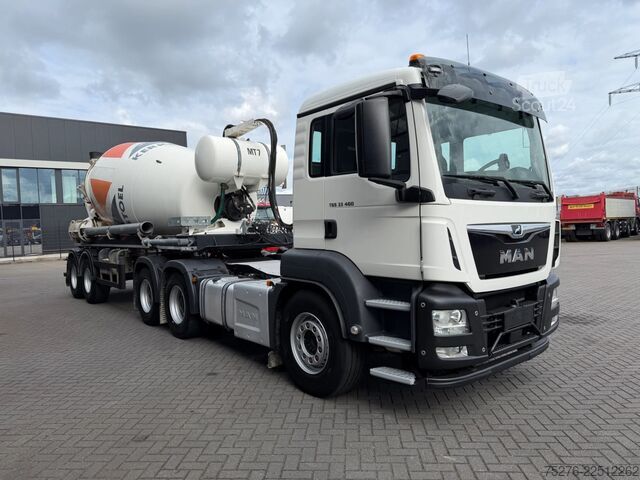 خلاط MAN TGS 33.460 6x4 +Mixeroplegger 12 m3 De Buf Euro 6