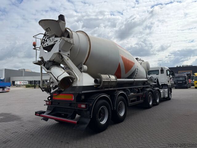 خلاط MAN TGS 33.460 6x4 +Mixeroplegger 12 m3 De Buf Euro 6
