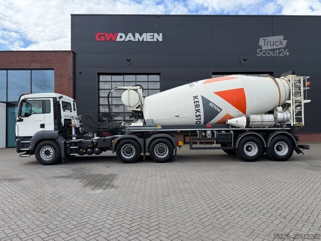خلاط MAN TGS 33.460 6x4 +Mixeroplegger 12 m3 De Buf Euro 6