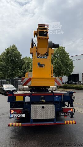Kuorma-autoon asennettu työskentelyalusta Böcker K 44 / 4000 auf MAN TGM 18.290 | mehrfach verfügbar | Funk | TÜV-UVV