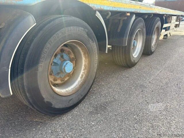 Remorque à plate-forme HRD 7.00 (m) ,vlakkke,uitschuifbaar, ausschiebbar,e...