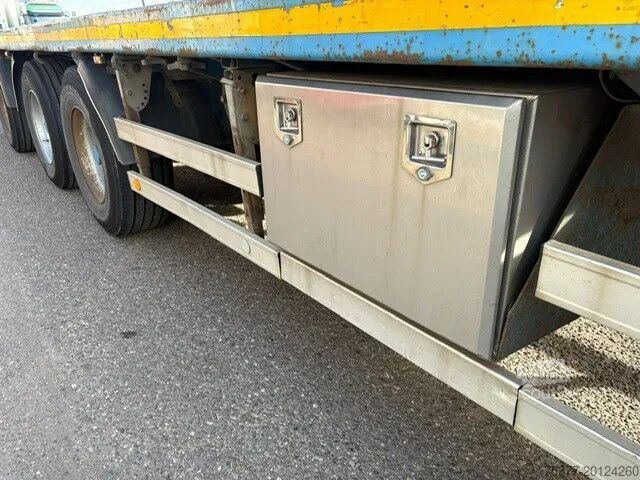 Remorque à plate-forme HRD 7.00 (m) ,vlakkke,uitschuifbaar, ausschiebbar,e...
