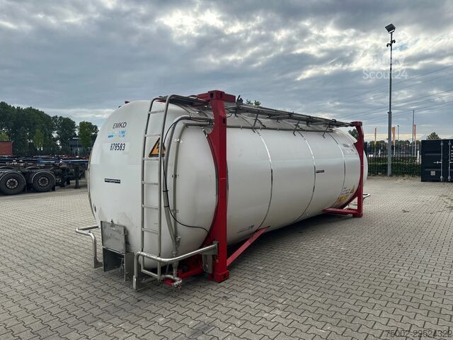 Conteneur-citerne CIMC 34.820L / 1-comp. / 4 BAFFLES / 20FT swapbody /...