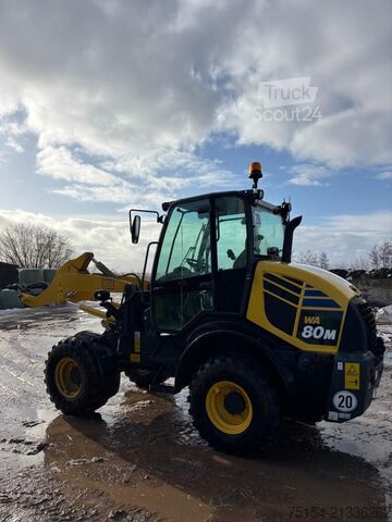 Pala gommata Komatsu WA 80 M