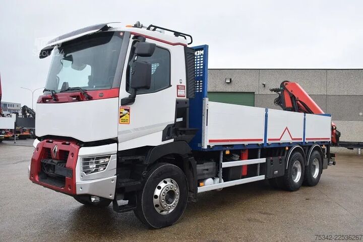Πλατφόρμα φόρτωσης Renault C480 Crane Palfinger PK18002 -Remote control