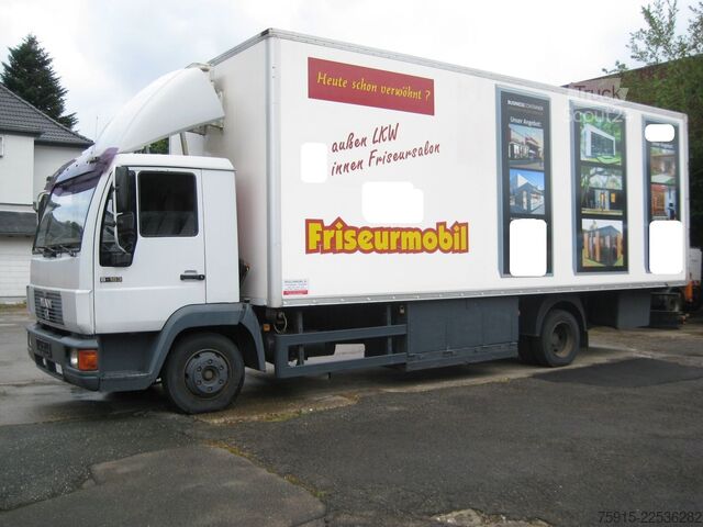 Furgoneta personalizada MAN 8.163 Friseurgeschäft Salon mit 4 Plätzen 7,49t