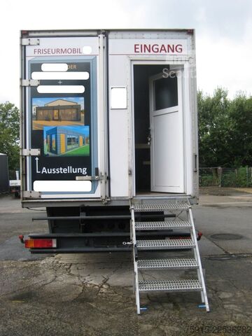 Furgoneta personalizada MAN 8.163 Friseurgeschäft Salon mit 4 Plätzen 7,49t
