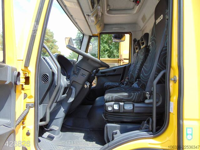 Vrachtwagen met bakwagen IVECO EuroCargo ML 120 E 28 LBW-AHK-COC