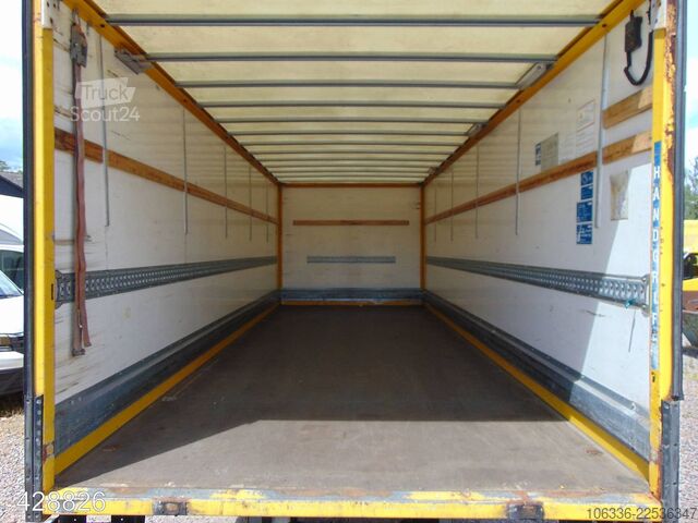 Vrachtwagen met bakwagen IVECO EuroCargo ML 120 E 28 LBW-AHK-COC