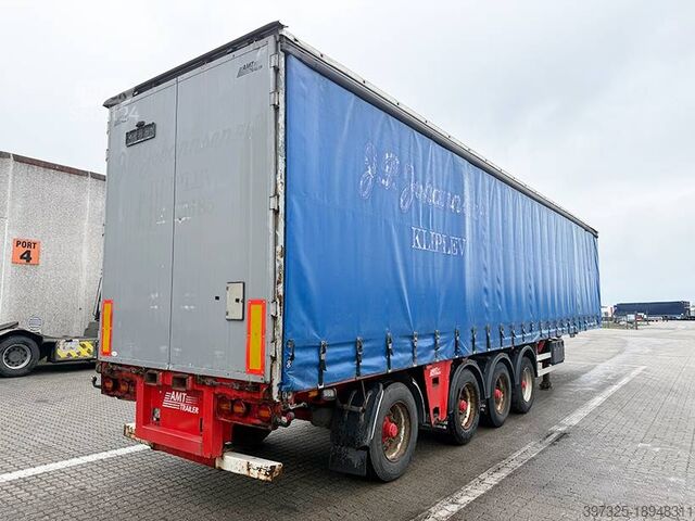 Presenninger, der kan skubbes AMT Curtainsider / Planenauflieger / Gardin
