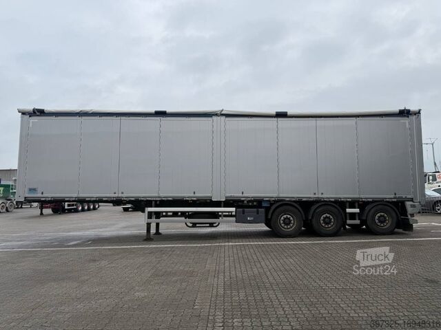 Piso móvil Knapen 3-axle Walkingfloor trailer/Schubbodenauflieger