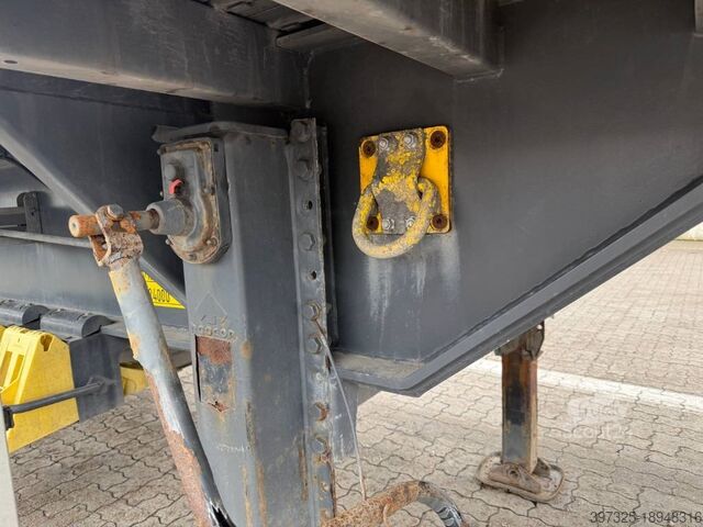 Piso móvil Knapen 3-axle Walkingfloor trailer/Schubbodenauflieger