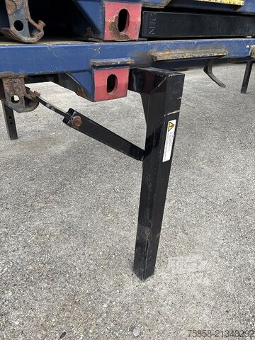 Відкритий змінний корпус Krone 7,82m BDF Plattform mehrfach