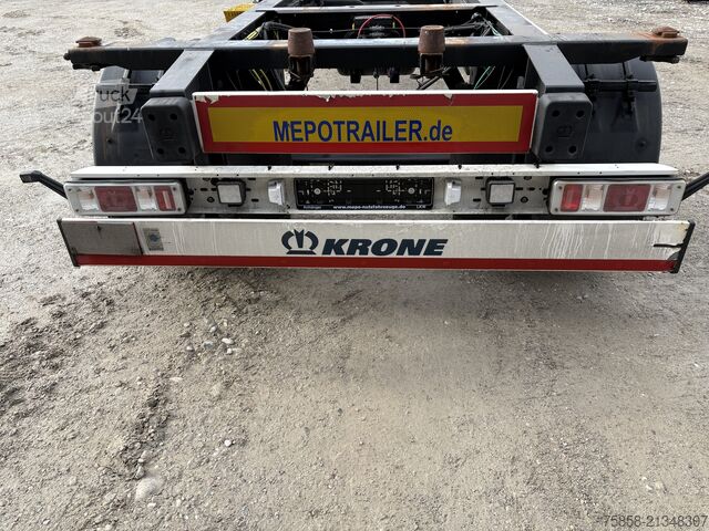 напівпричіп зі змінним шасі Krone Lafette Breitreifen 445 + langer Hub