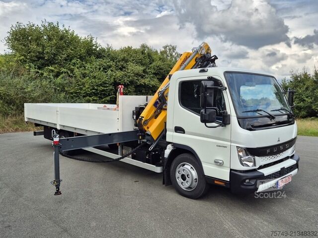 Φορτηγό pick-up Fuso FUSO 9C18 Ladekran 3x hydr.+Jib 2x hydr. =14,3m
