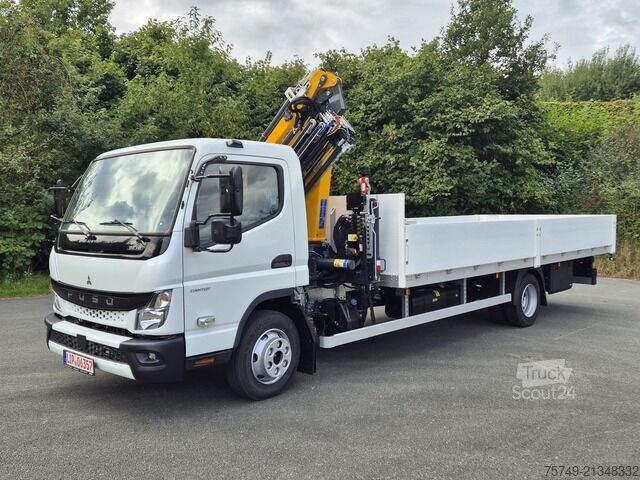 Φορτηγό pick-up Fuso FUSO 9C18 Ladekran 3x hydr.+Jib 2x hydr. =14,3m