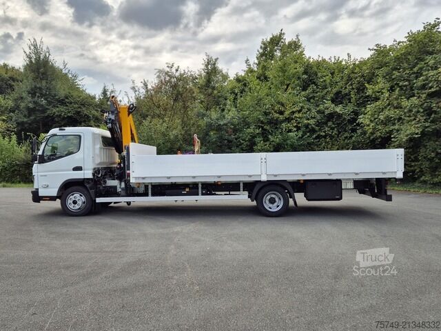 Φορτηγό pick-up Fuso FUSO 9C18 Ladekran 3x hydr.+Jib 2x hydr. =14,3m