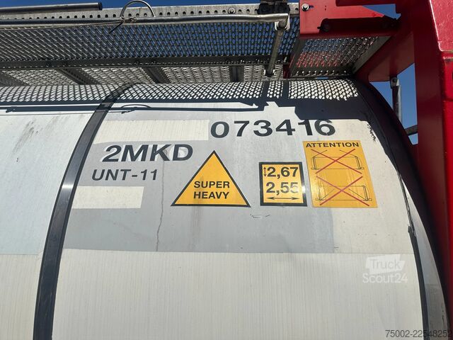 Cisternový kontajner Welfit Oddy 20FT Tankcontainer /  24.980L / UN-Portable T11...