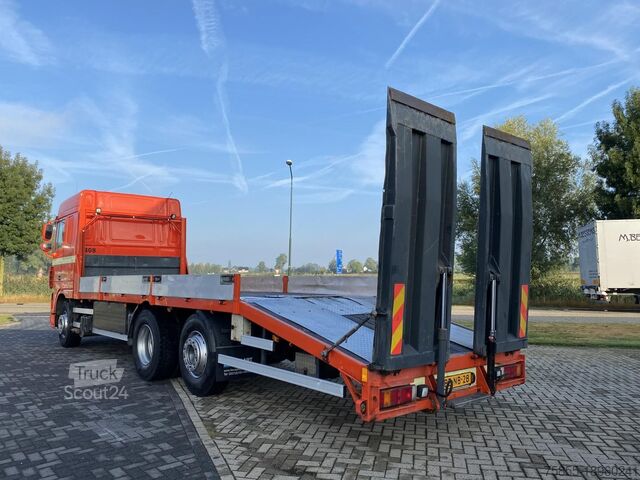 Lastplattform DAF XF105.410 Platform / Machine Transporter / NL/ APK