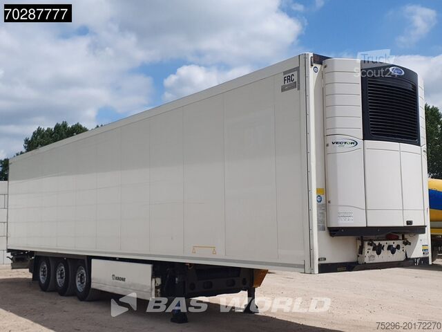 Refrigerated/freezer transport Krone SD Doppelstock Palettenkasten Liftachse ATP-FRC