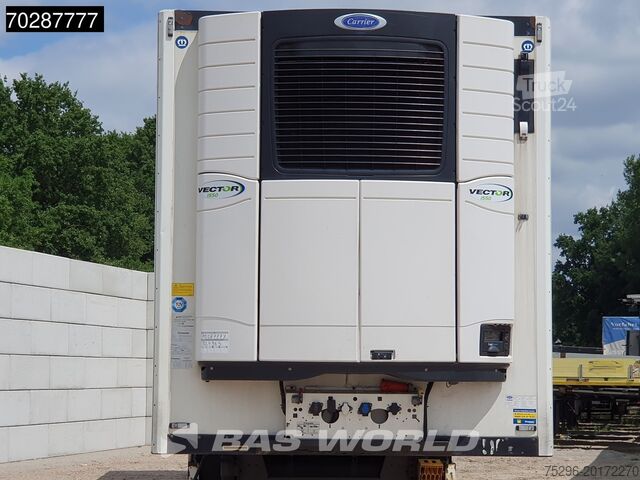 Refrigerated/freezer transport Krone SD Doppelstock Palettenkasten Liftachse ATP-FRC