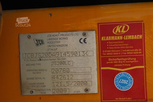 Kettenbagger JCB JS 220 LC