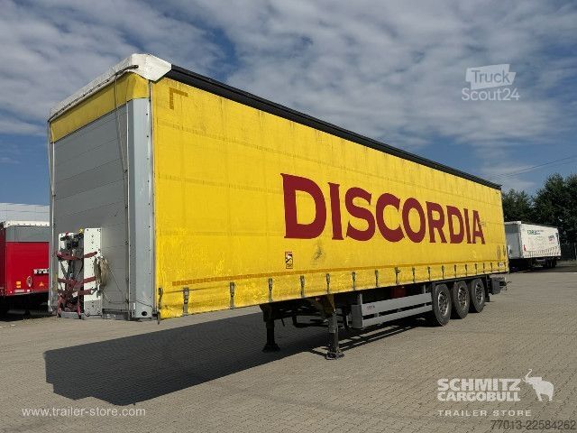 Brandalı açık yarı römork Schmitz Cargobull Curtainsider Standard